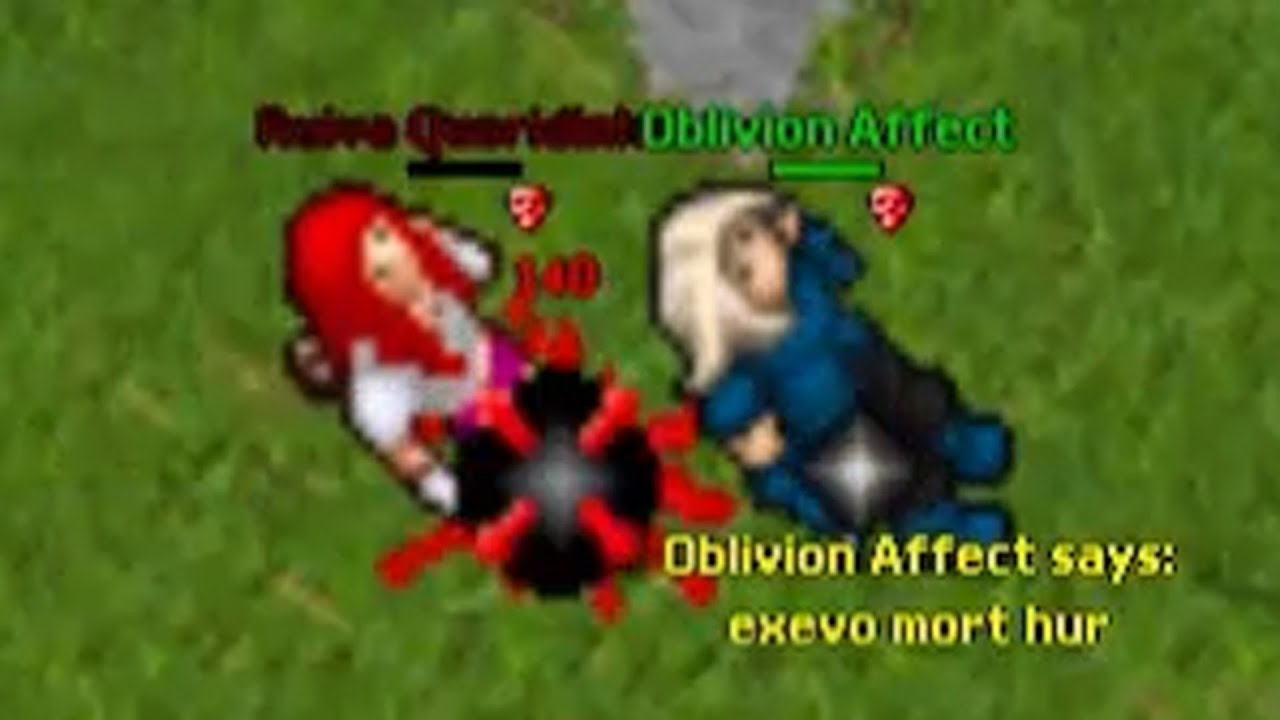 When you're Addicted to Killing Players! (Trimera 2006 - RL Tibia 7.6) Oblivion Affect