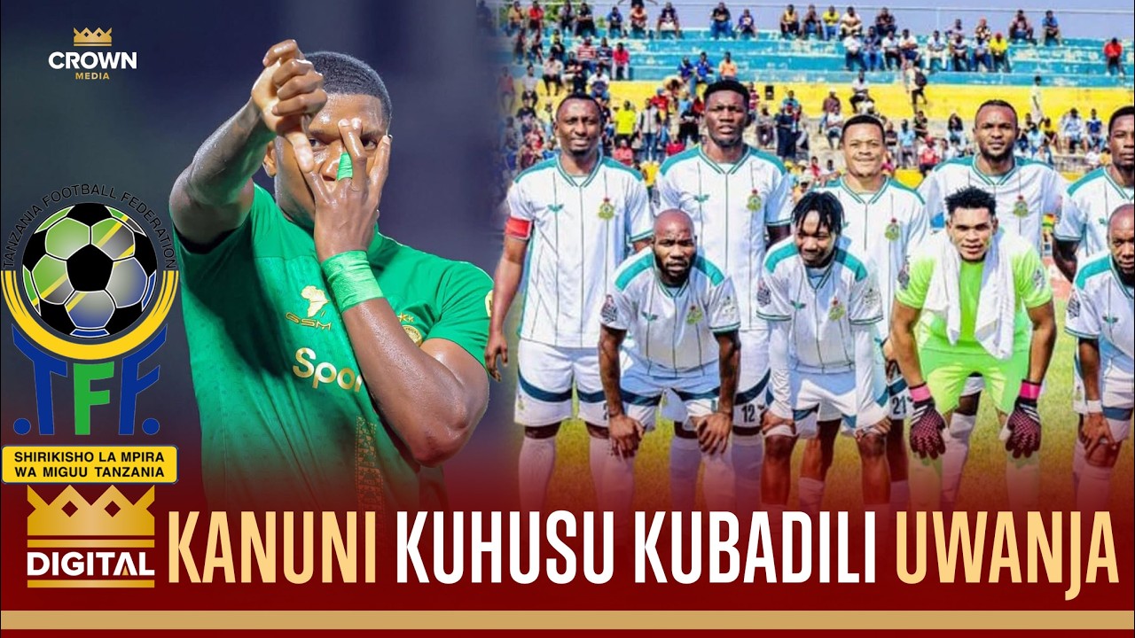 KANUNI ZINASEMAJE KUHUSU TIMU KUHAMA UWANJA/UKELI HUU HAPA