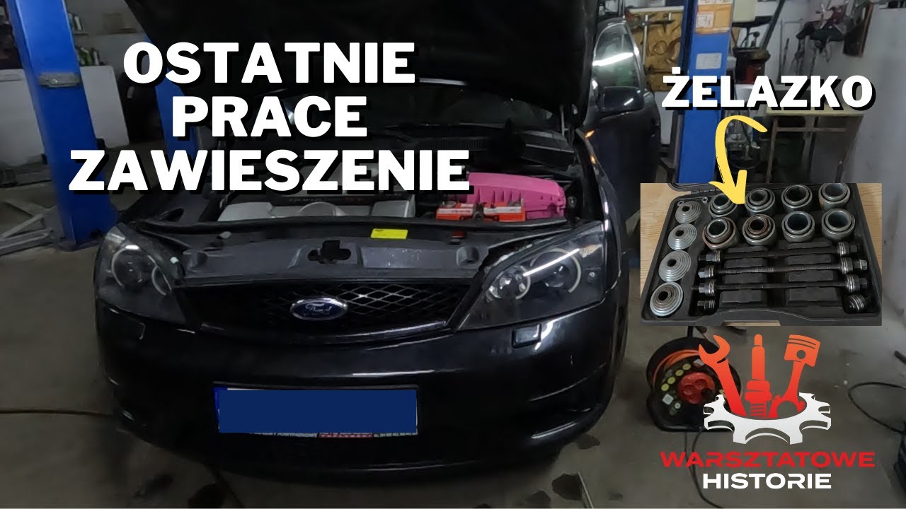 Mondeo mk3 ST 220 V6 3.0 dalsze prace nad zawieszeniem, modyfikacja spryskiwacza reflektora