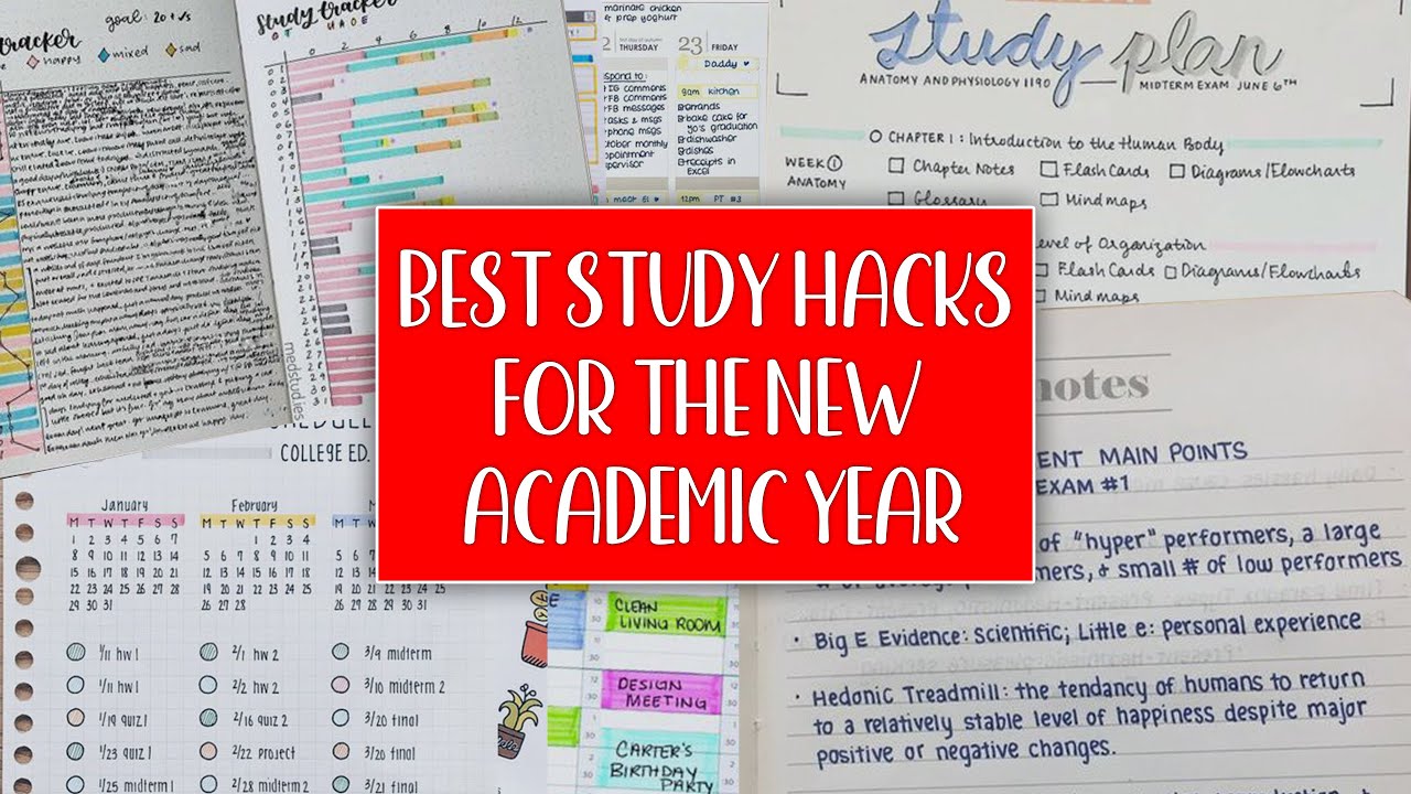 BEST STUDY HACKS for the New session