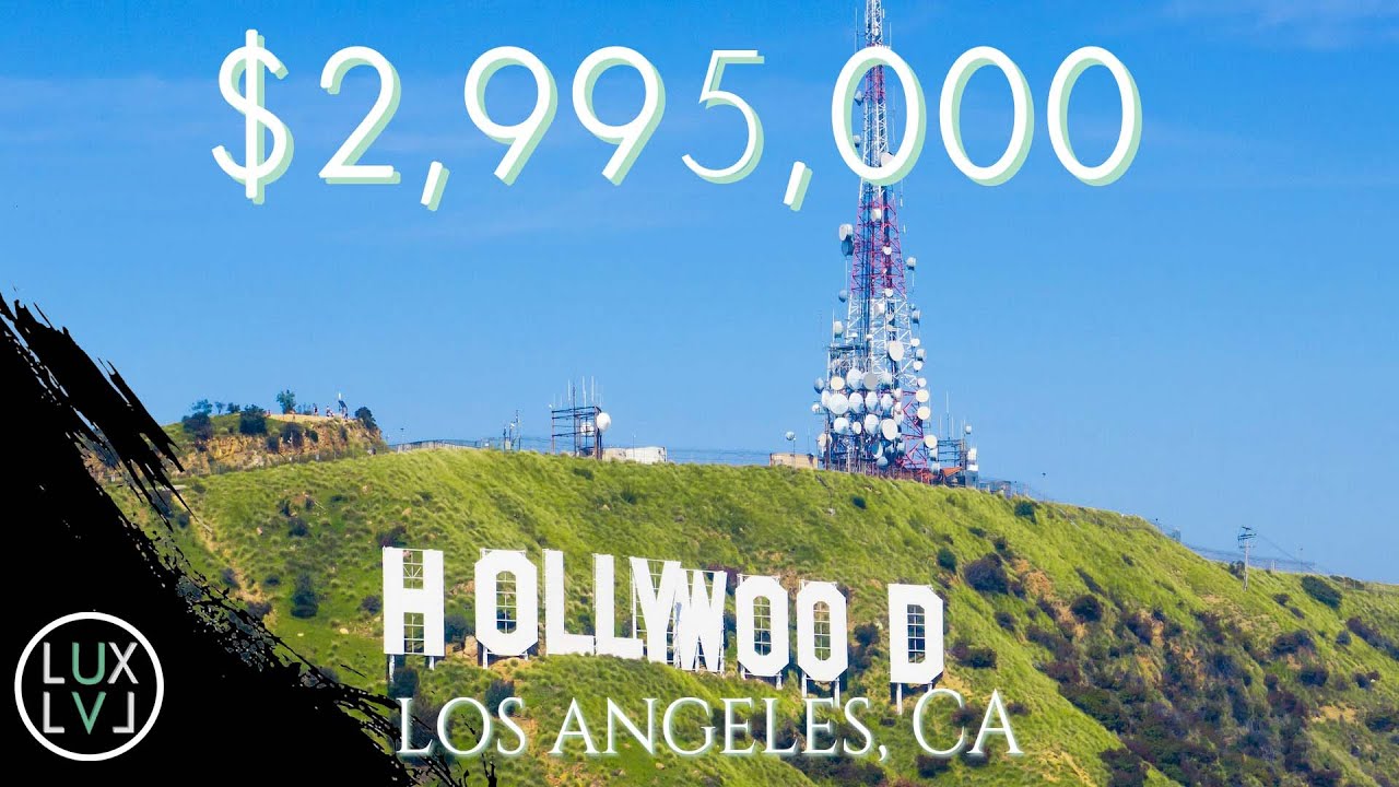 JUST BELOW THE ICONIC HOLLYWOOD SIGN!