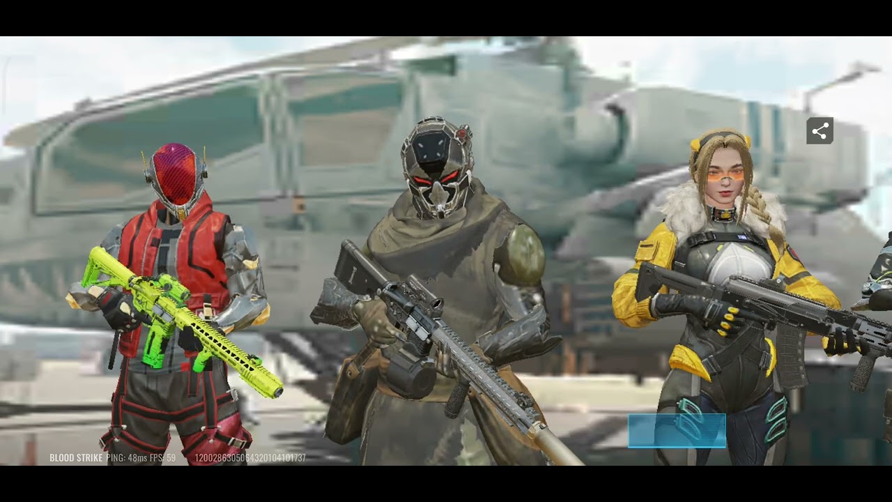 Blood Strike Gameplay Part:32 1st game we were cooked but in the 2nd game we dominated ☠️☠️☠️