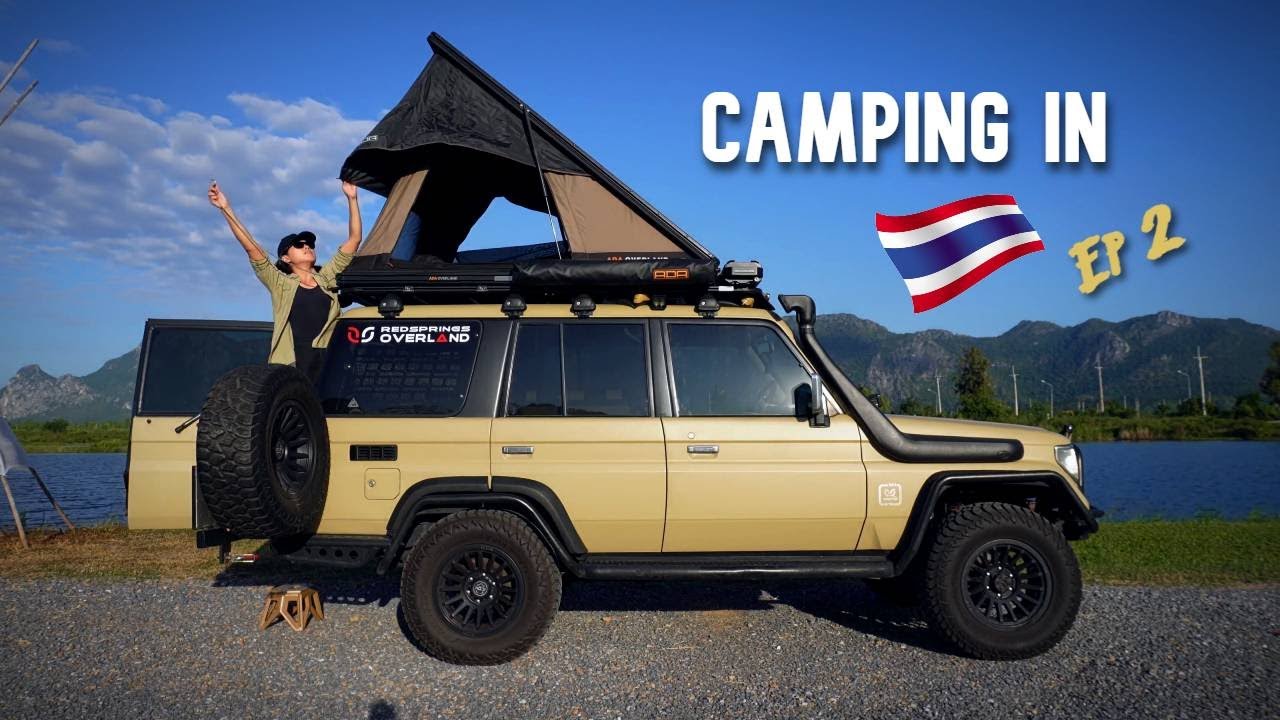 S4E2 | Camping in Prachuap Khiri Khan 🇹🇭 | Land Cruiser Overland Trip