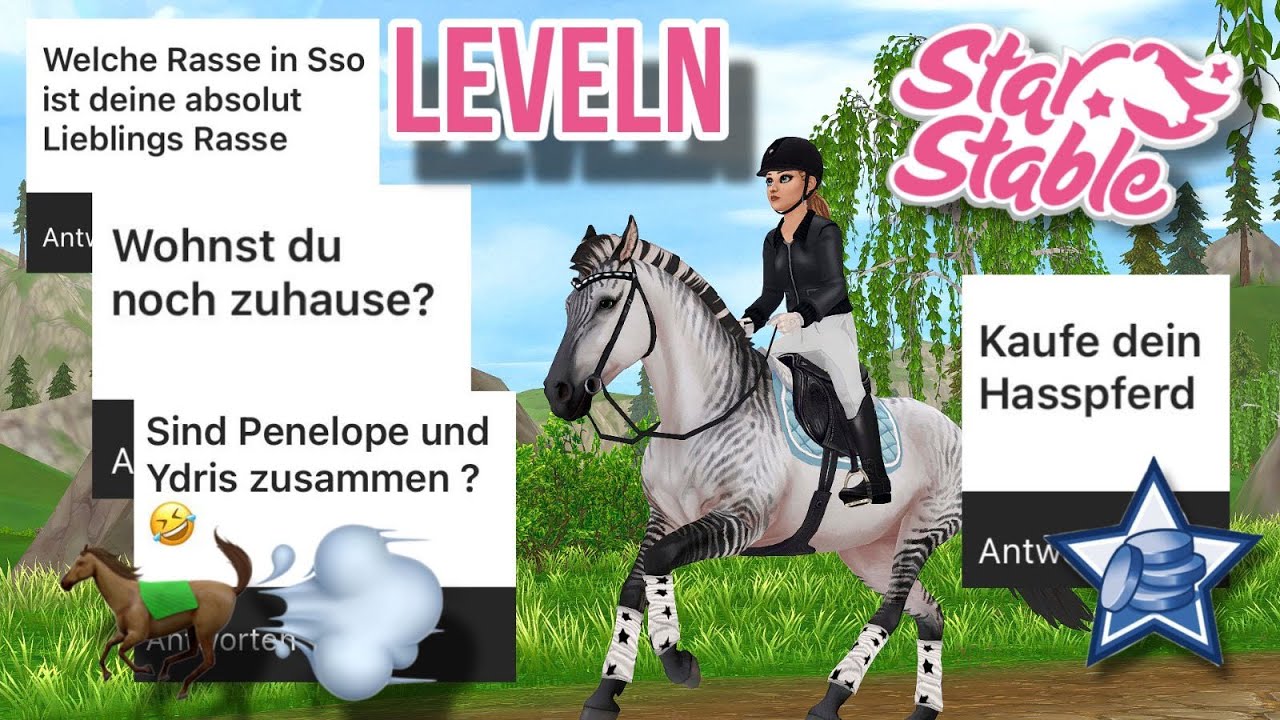 ICH MUSS MEIN HASSPFERD KAUFEN?!😫 Ja, Nein, Nicht, Ähhh CHALLENGE😂 // Star Stable Level Time🐎