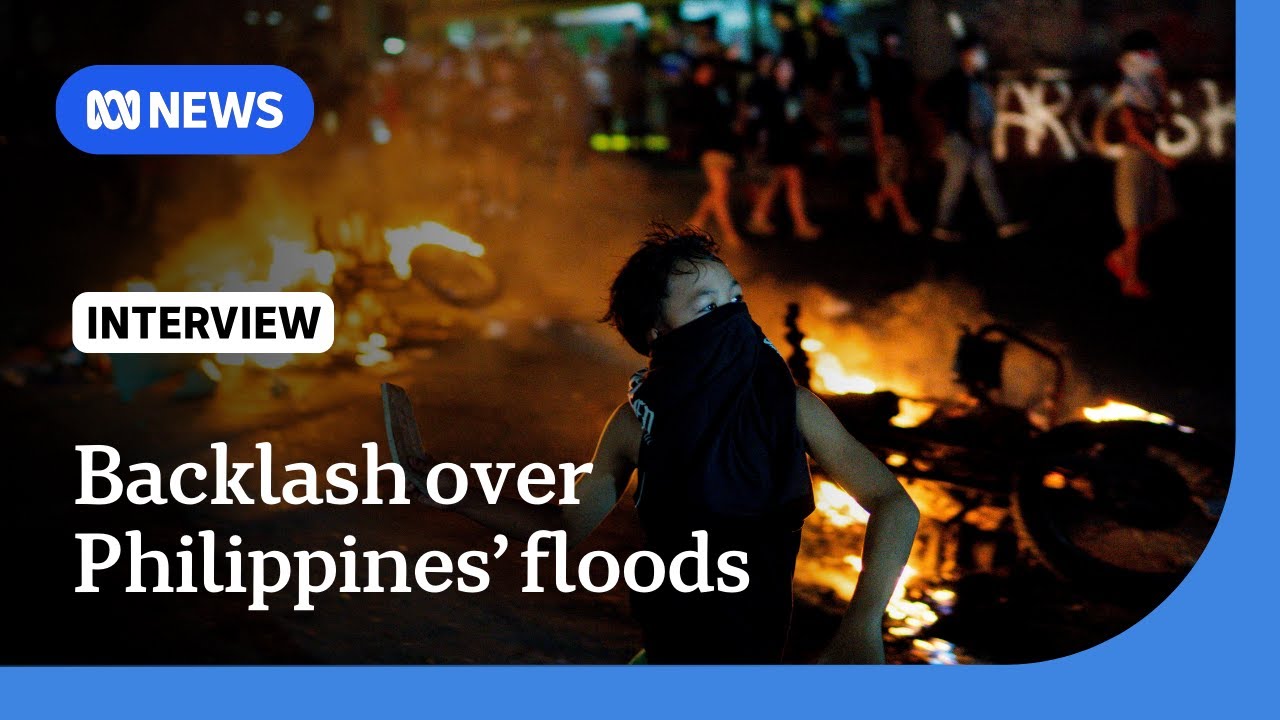 Protesters clash with police during anti-corruption rally in Manila | The World | ABC NEWS