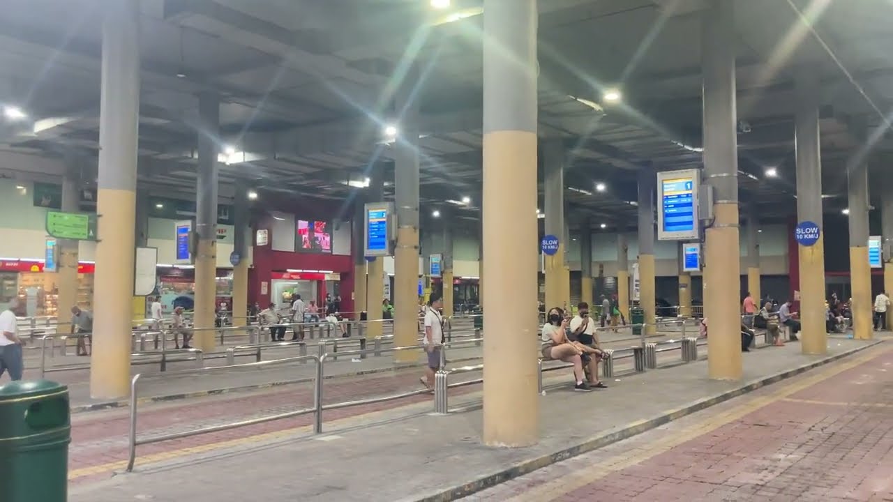 Komtar Bus Terminal in October 2023 - Now Cleaned Up!