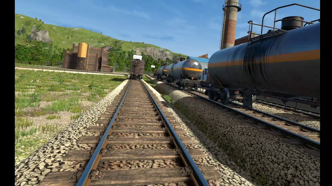 Derail Valley - Coupling cars and mild wheelslip / VR