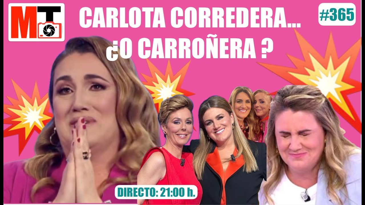💔 CARLOTA CORREDRA... 🚨FELIZ 8-M‼️HAS DEJADO HUELLA👣 Y OLOR A CARROÑA☠️‼️