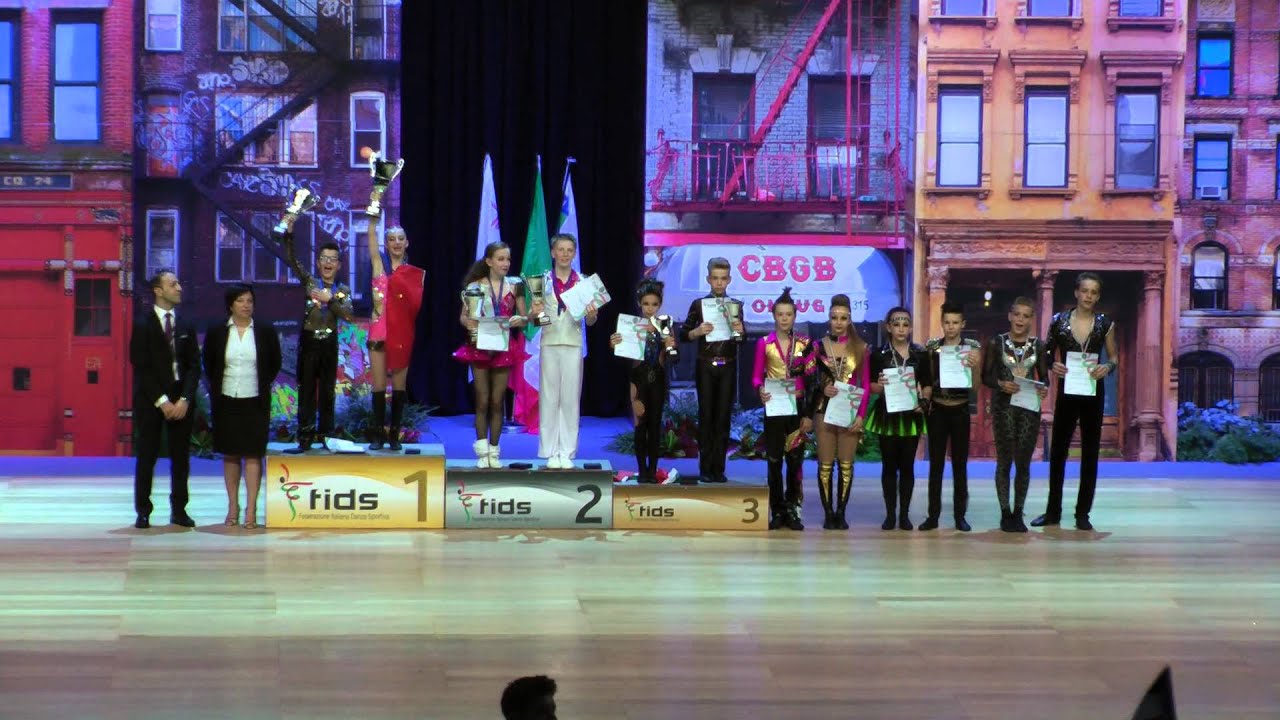 European championhip juniors, Rimini, 11.07.2015. - Final Youth - Winners ceremony