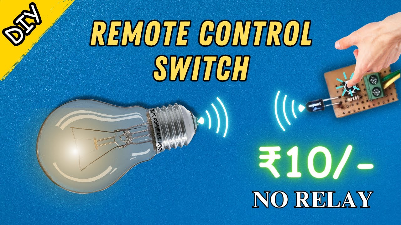 wireless remote control light switch | Wireless Remote Control Switch For lights