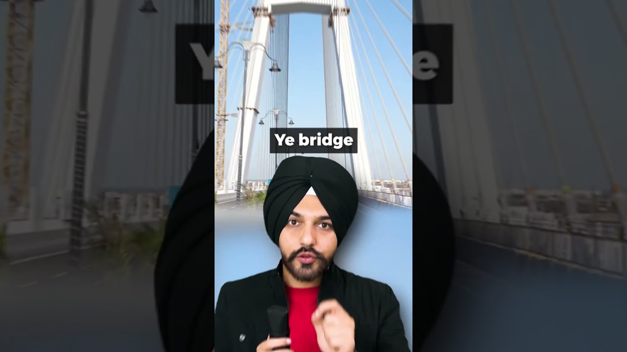 INDIA'S LARGEST CABLE BRIDGE - SUDARSHAN SETU #informative #pmmodi