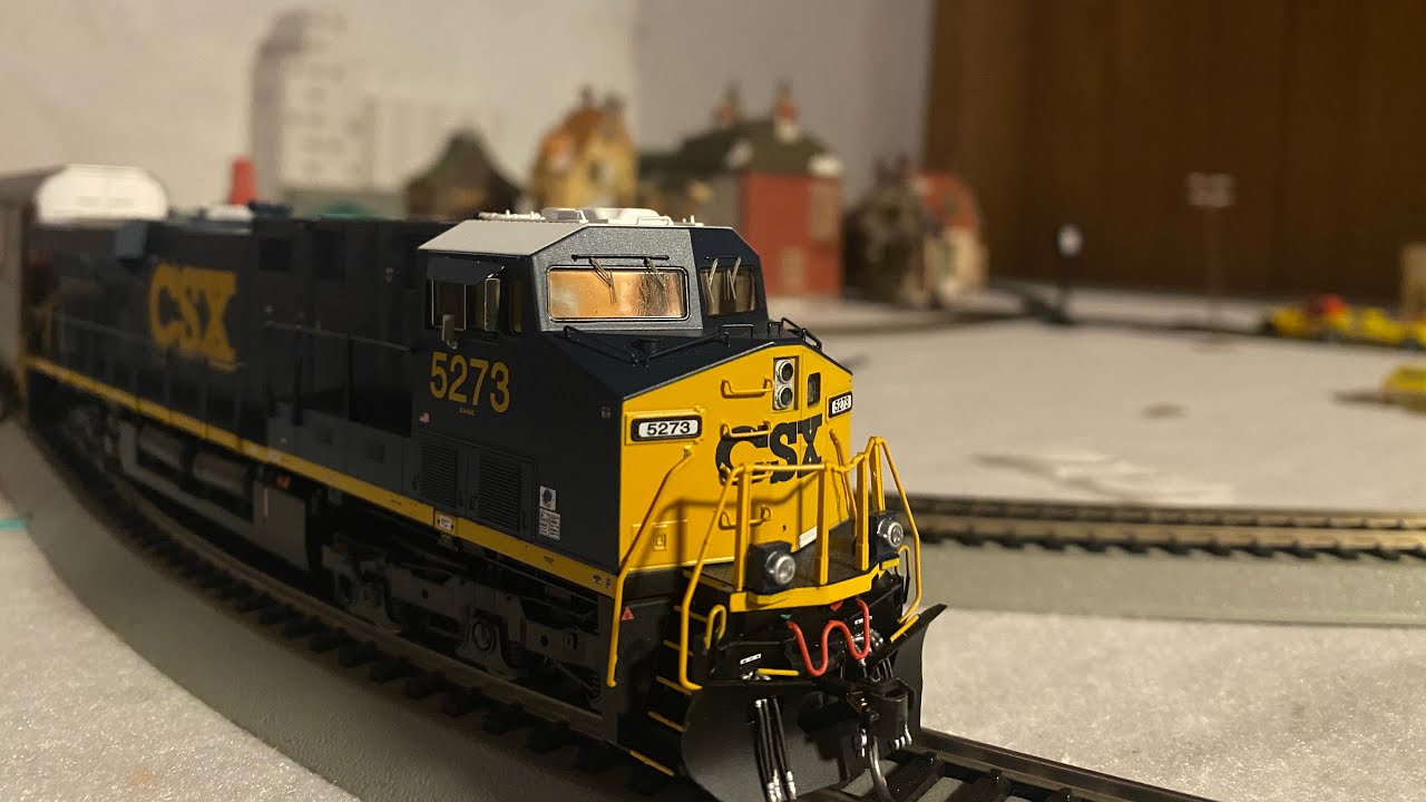 Ho Scale intermountain CSX es44 gevo dcc sound review