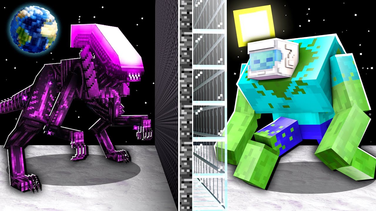 Я сжульничал в КОСМИЧЕСКОЙ БИТВЕ МОБОВ в Minecraft!