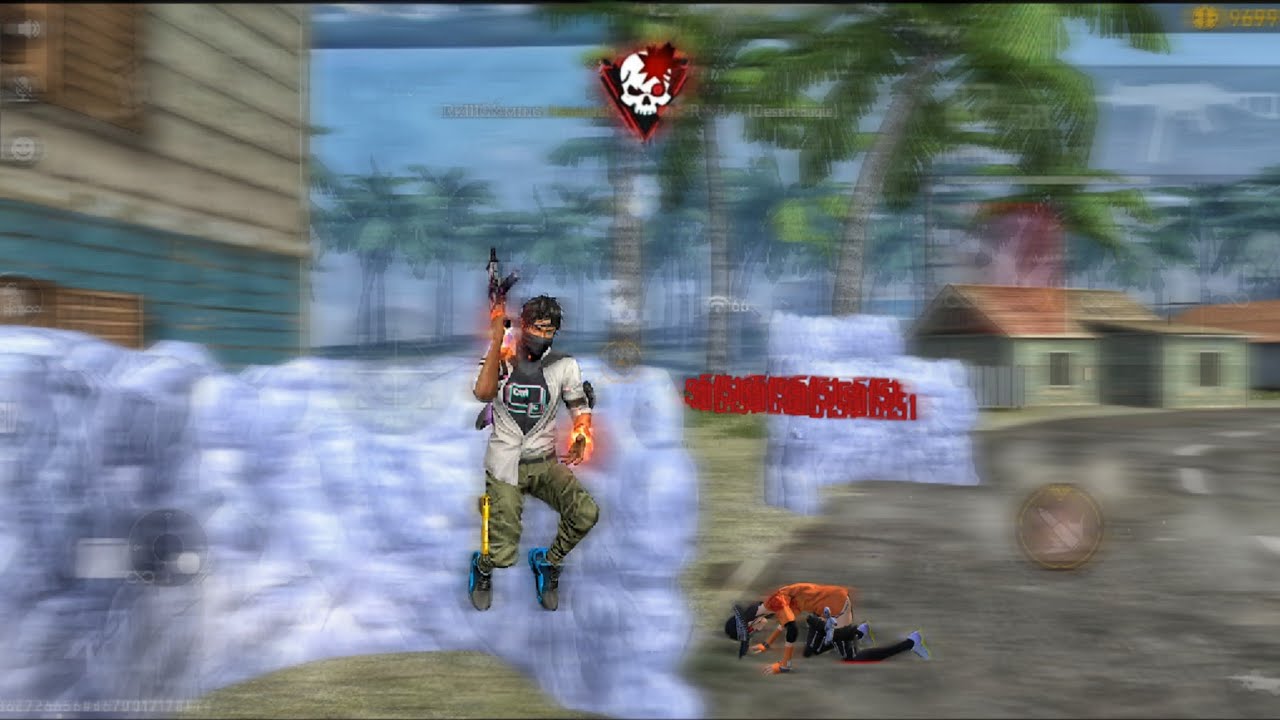 EXTREME LEVEL SPEED 💀 | 3 FINGER CUSTOM HUD FREE FIRE