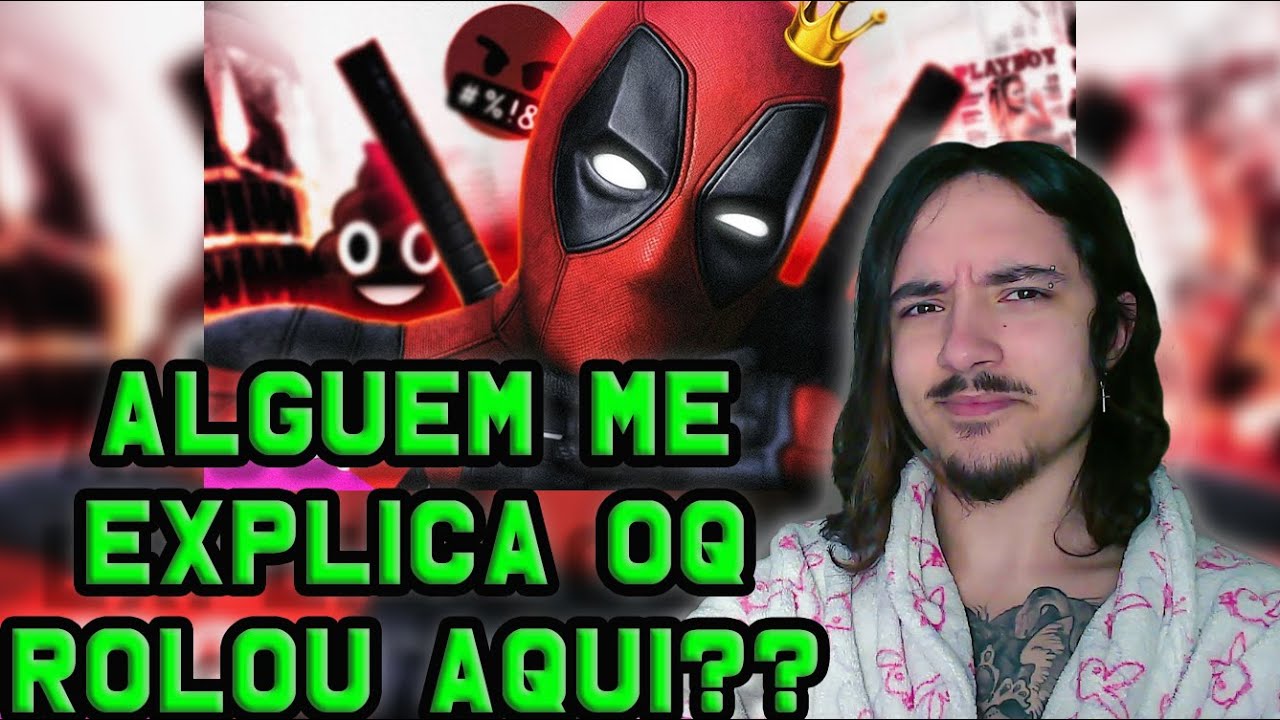 (EU RI DEMAIS!!) REAGINDO ao Rap do Deadpool - O MERCENÁRIO TAGARELA | NERD HITS | REACT