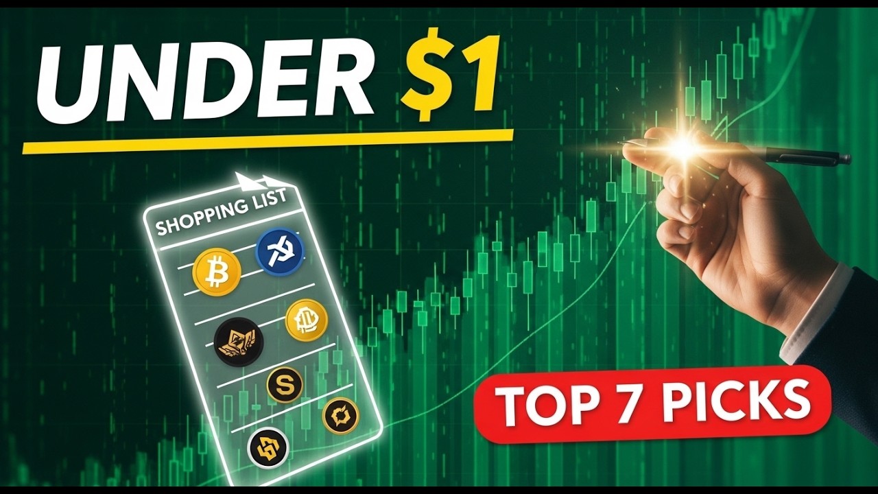 Top 7 Altcoins Under $1 to Buy NOW! (2026 Bull Run Gems)