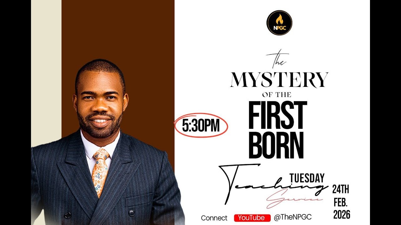 TUESDAY BIBLE STUDY: THE MYSTERY OF THE FIRST BORN || 24TH FEB 2026 || PST. VICTOR EFORUOKU