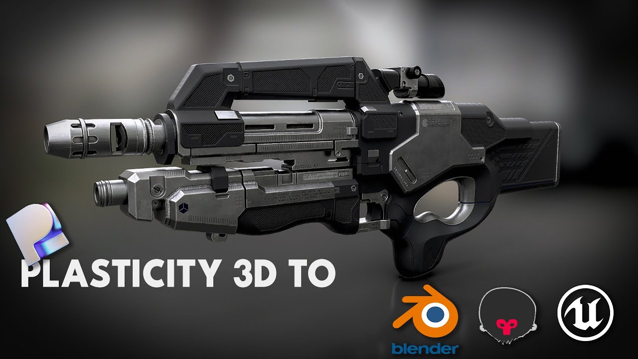 Plasticity 3D: How I Make Awesome 3D Game Assets From Scratch! BREAKDOWN.