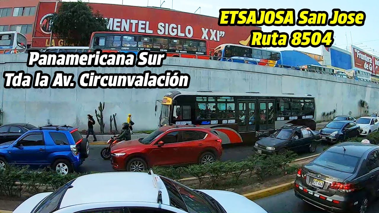 Desde la PANAMERICANA SUR y AV CIRCUNVALACION | SURCO &rarr; LA VICTORIA | ETSAJOSA Ruta 8504