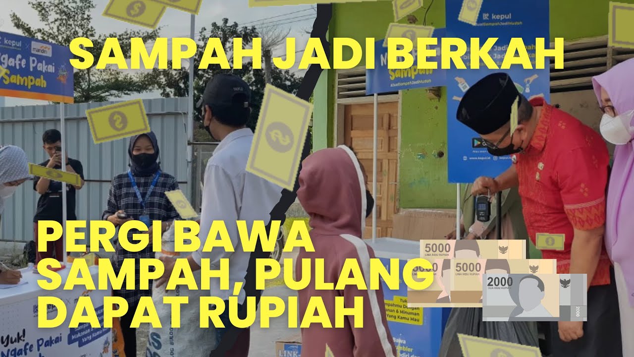 Mau jadikan sampah menjadi rupiah? Ini cara Kecamatan Medan Barat dan Kepul id melakukannya.