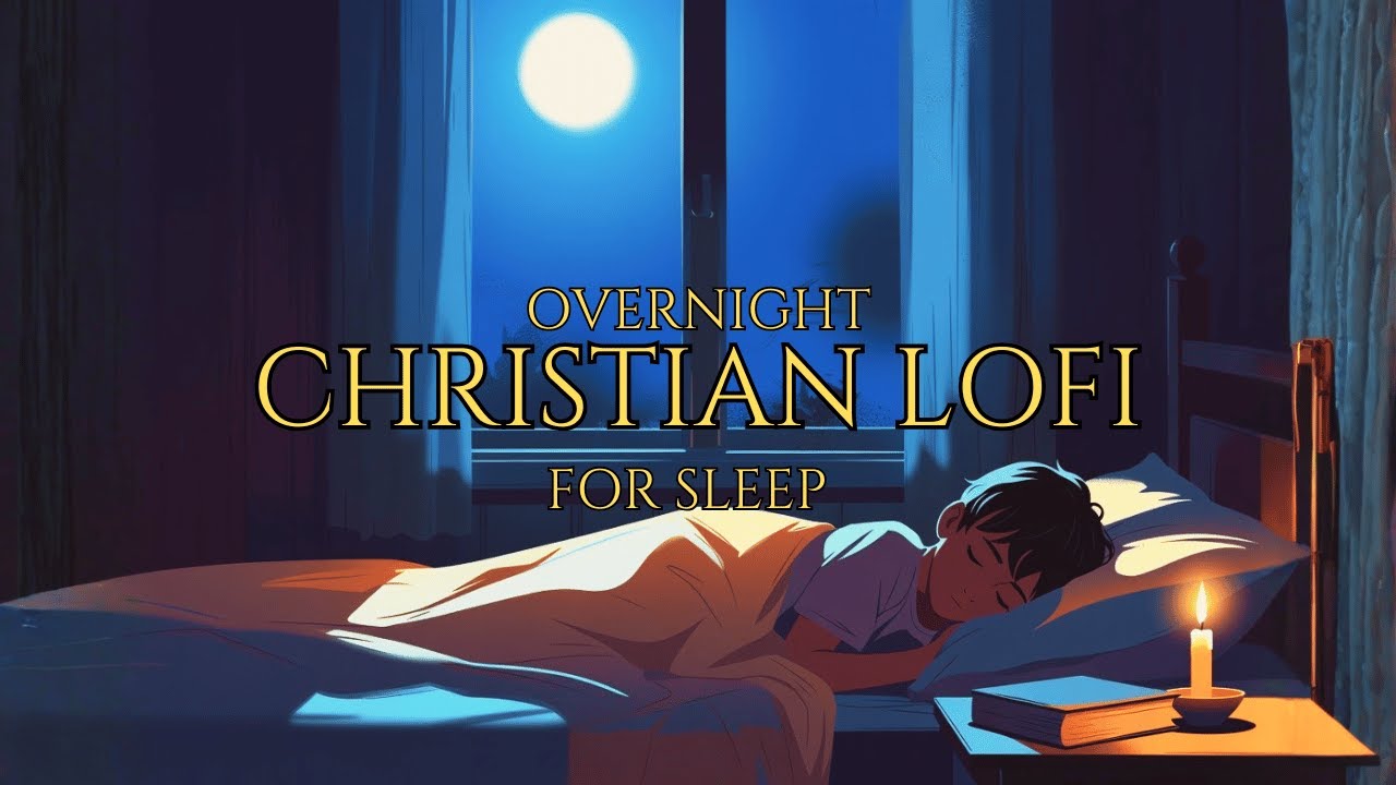 12 Hour Christian Lofi Piano for Deep Sleep & Rest (NO ADS) | Peaceful Night Worship Ambience