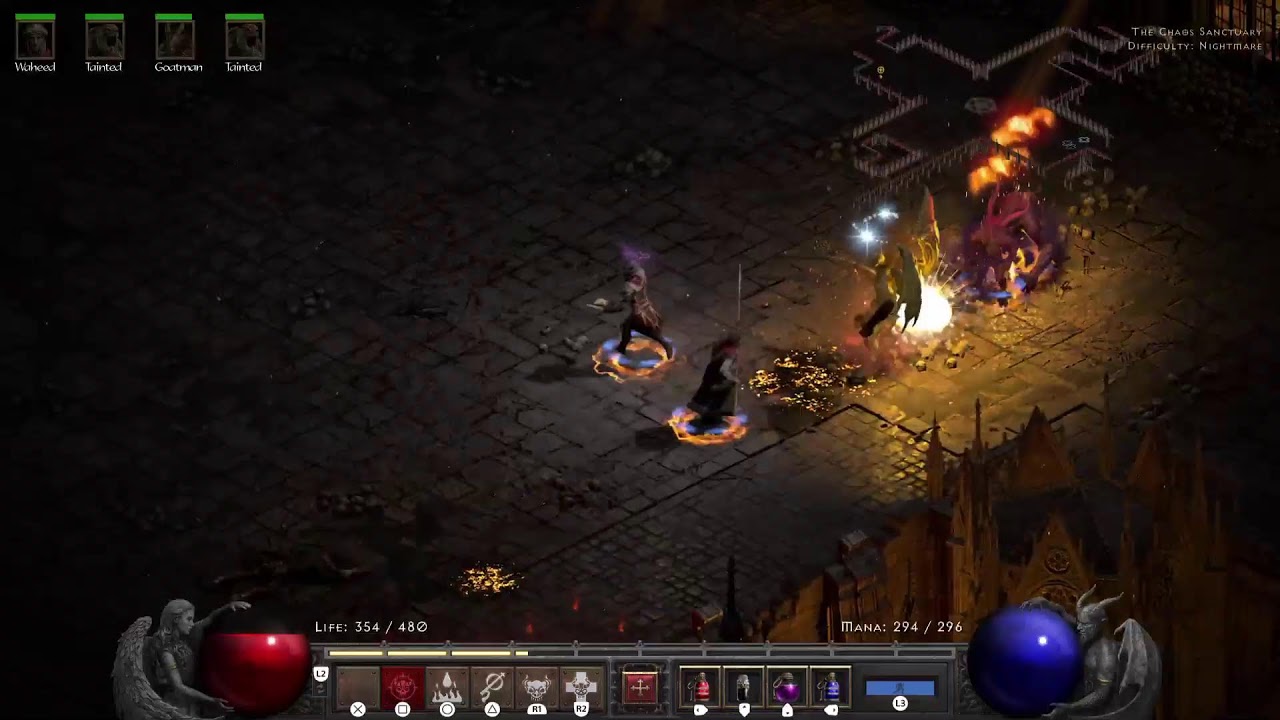 Diablo II Resurrected (PS5 Pro) Reign of the Warlock