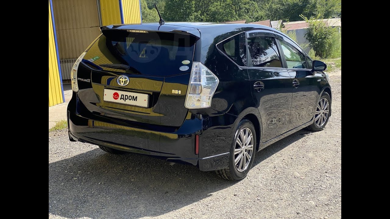 TOYOTA PRIUS ALPHA ЗАМЕНА МАСЛА!!!