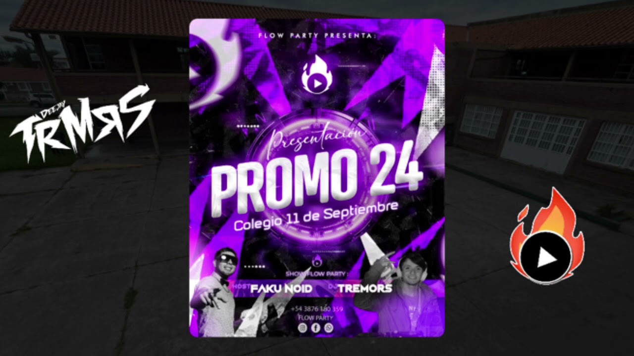 Enganchado Presentaci&oacute;n Promo 24 Col. 11 de septiembre - Salta Argentina - Dj Tremors (Flow Party)