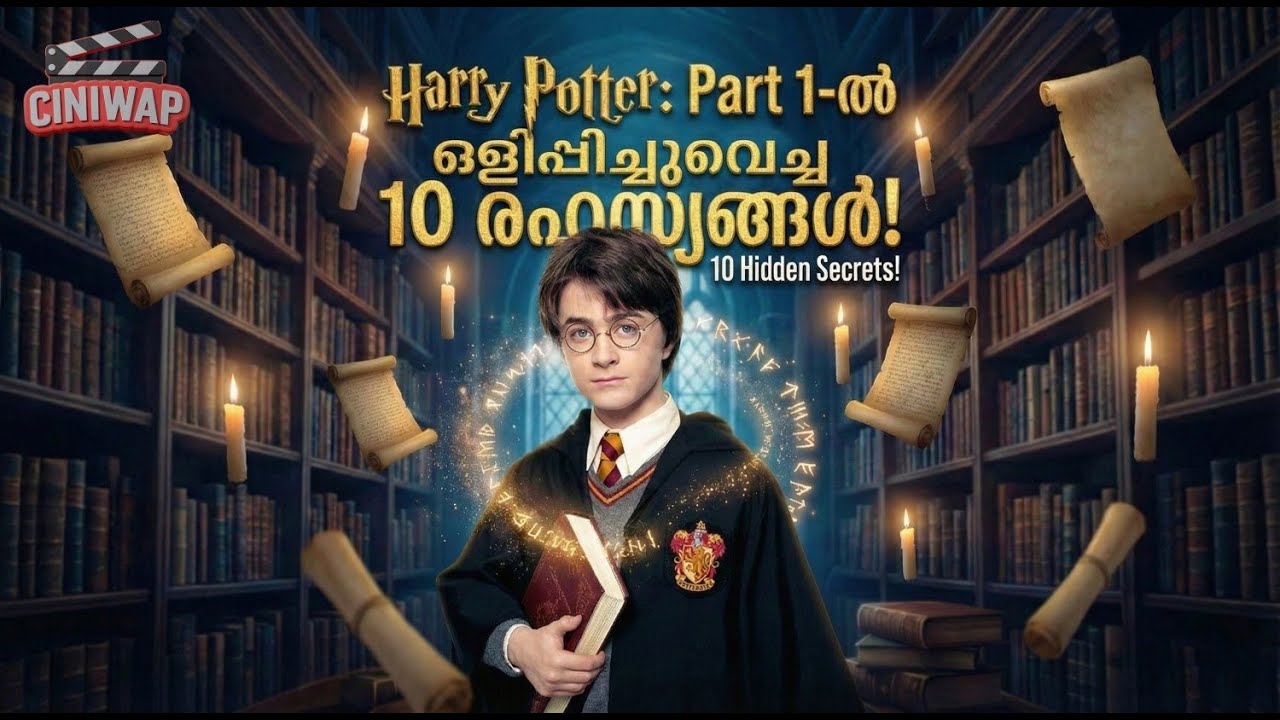 Harry Potter Part 1: നമ്മൾ കാണാതെ പോയ 10 രഹസ്യങ്ങൾ! (Harry Potter Part 1: 10 Secrets We Missed!)