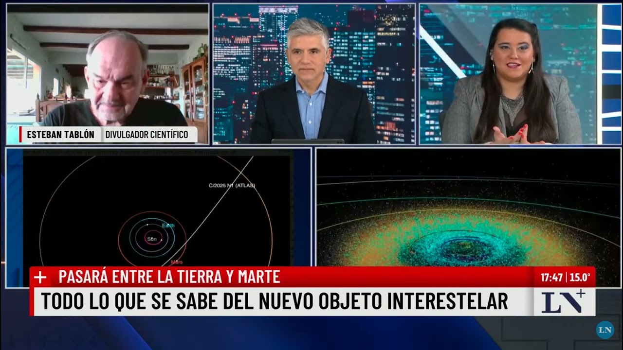 3I/ATLAS. El cometa que viene de otra estrella - O de otra galaxia...