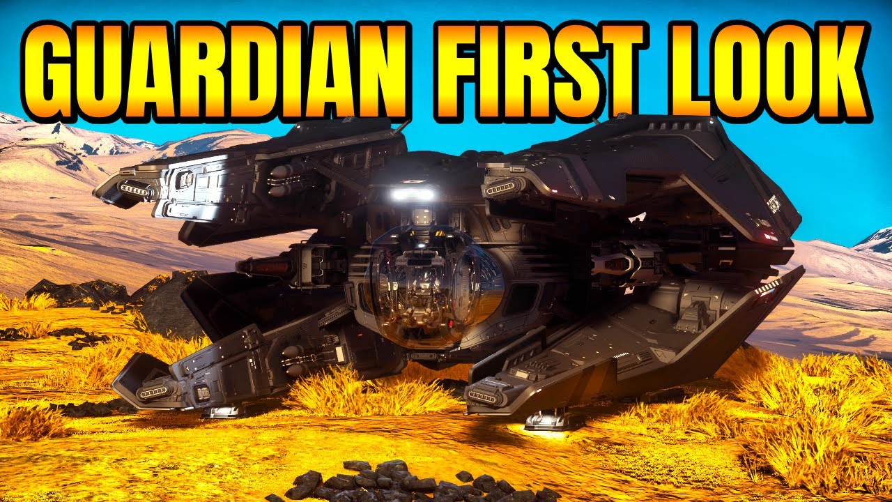 Guardian QI Detailed In Game Tour! Star Citizen