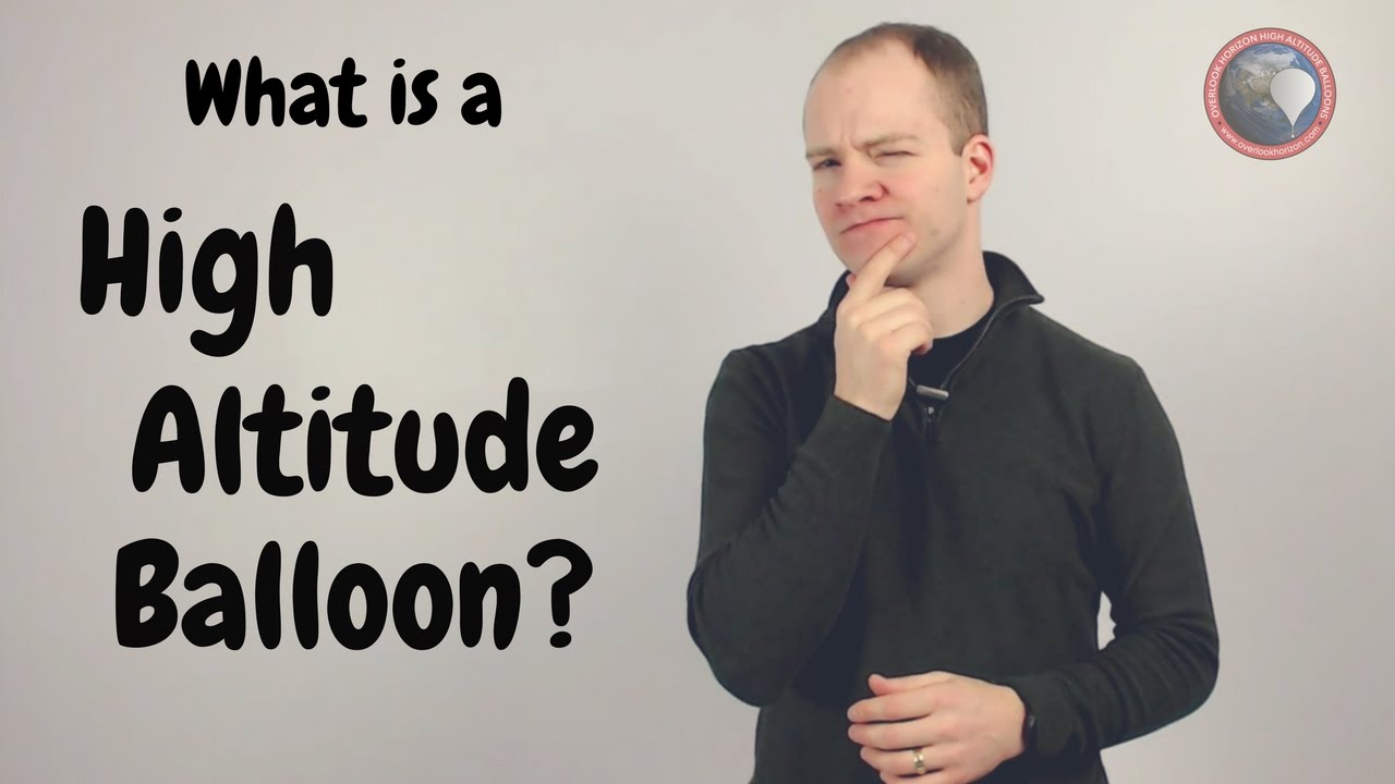 What is a high altitude balloon?