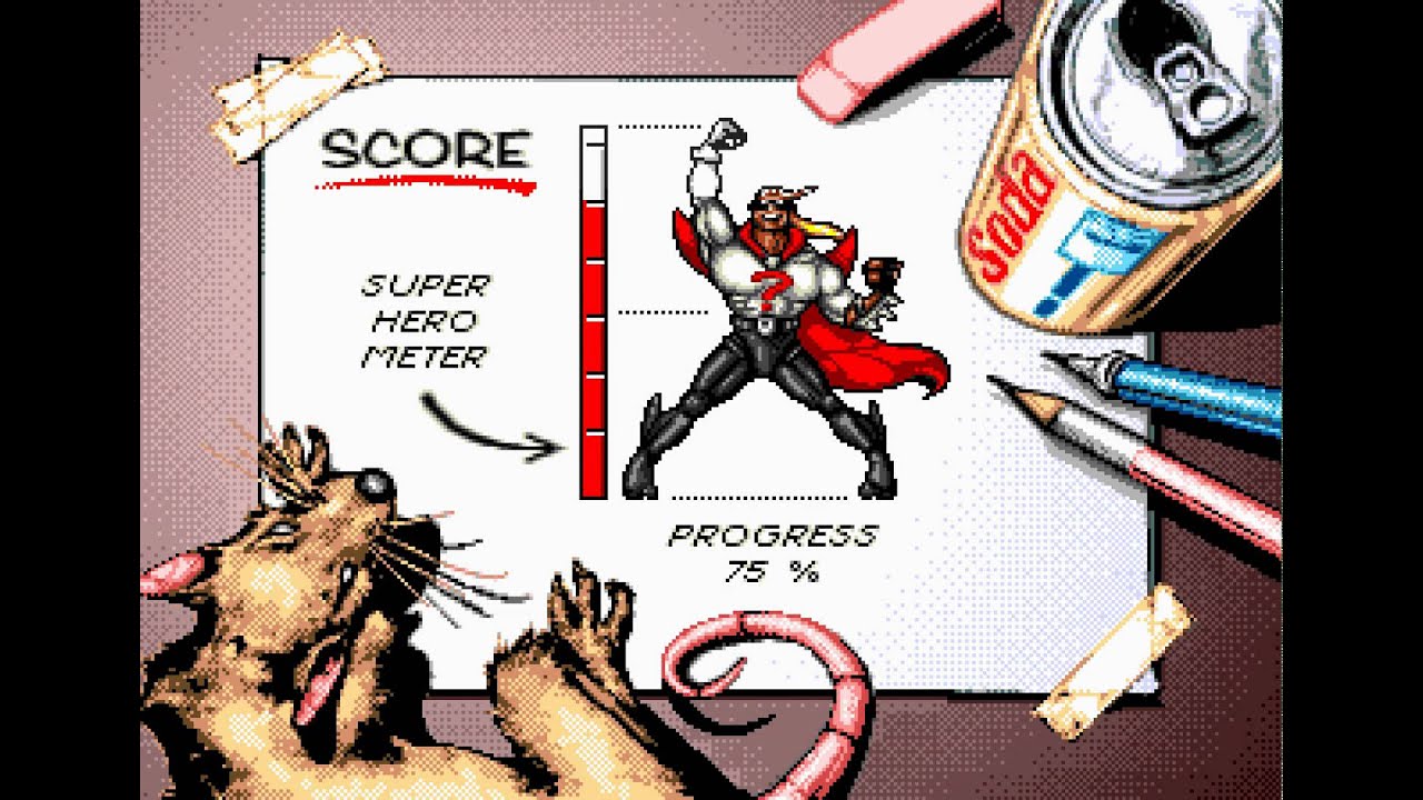 TAS HD: Genesis Comix Zone (USA) in 09:34.88 by xoinx & XYZ
