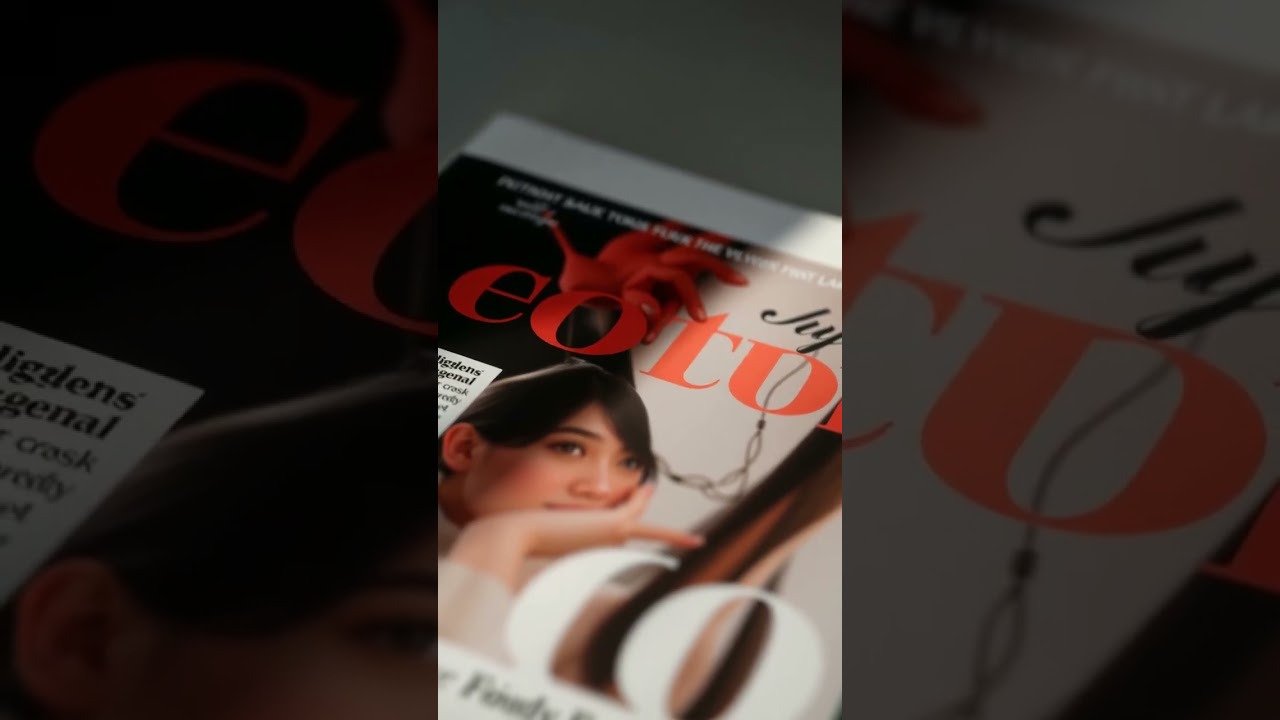 The Reading Room of Celebrity Magazines