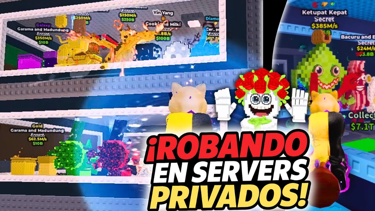 HICE MI ROBO MÁS CARO ROBANDO EN SERVIDORES PRIVADOS 😱🔥