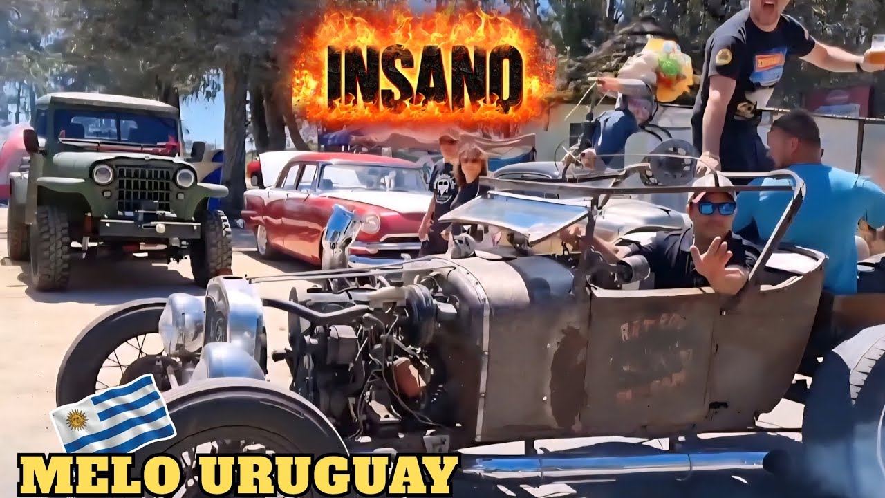 Encontro Insano de Carros Antigos em Melo - 18° Reunião de Amigos no Uruguai. 