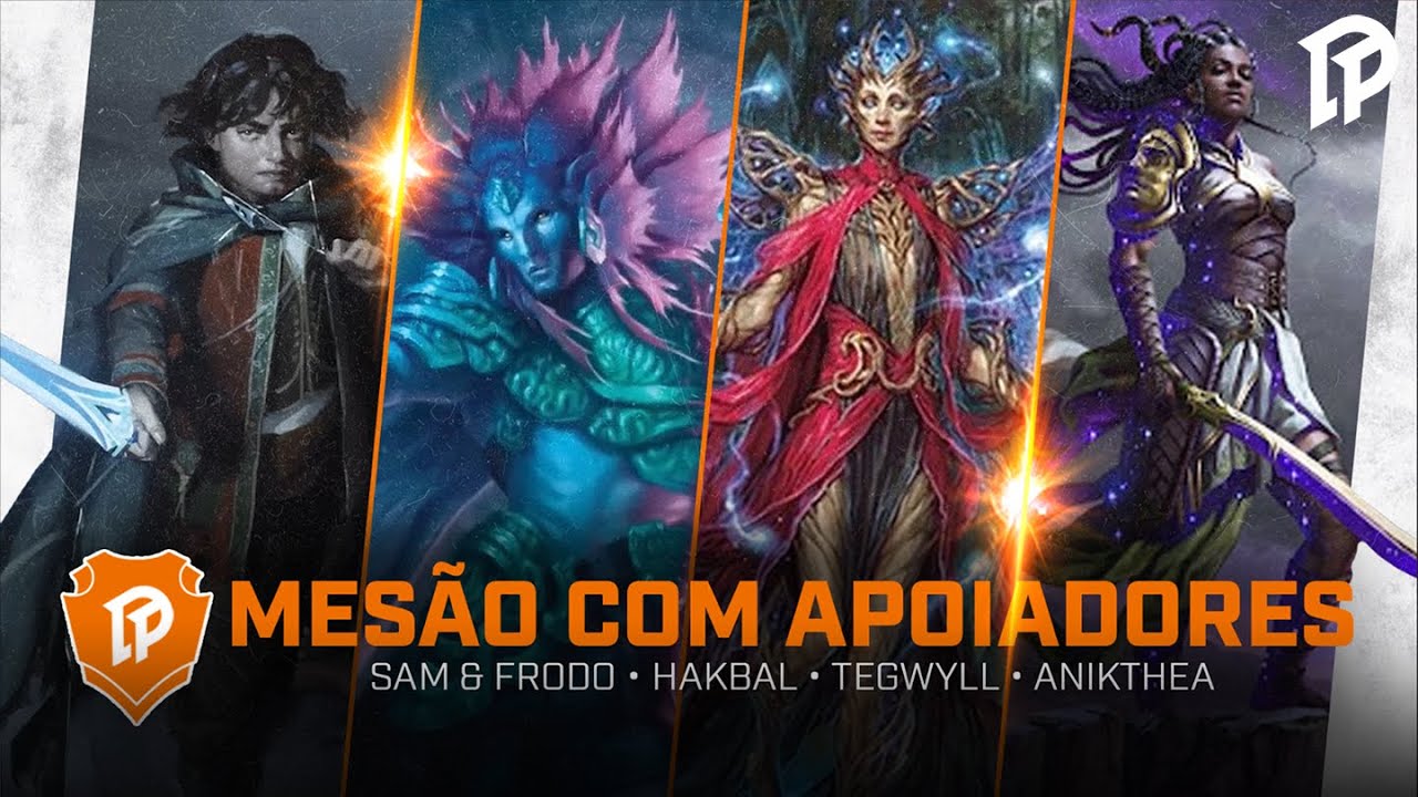 COMMANDER COM APOIADORES: SAM E FRODO x HAKBAL x TEGWYLL x ANIKTHEA