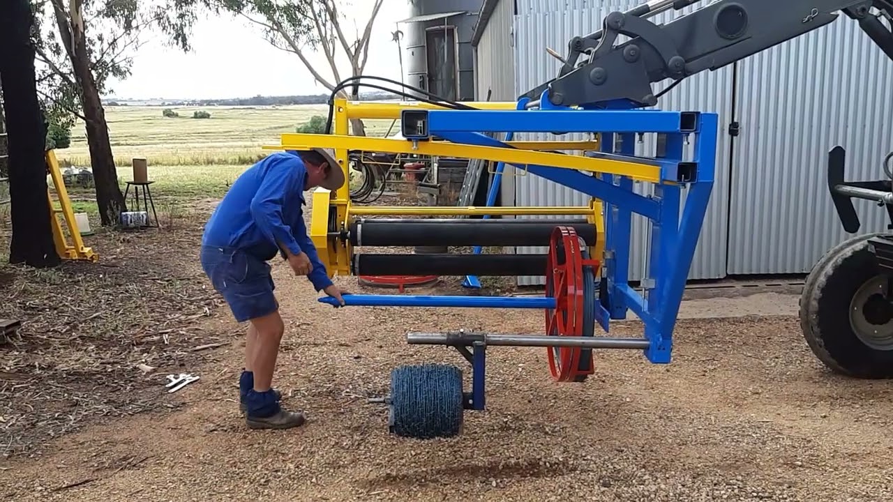 Ezywire&reg; Loading Plain Wire Spinner and Barb Reel