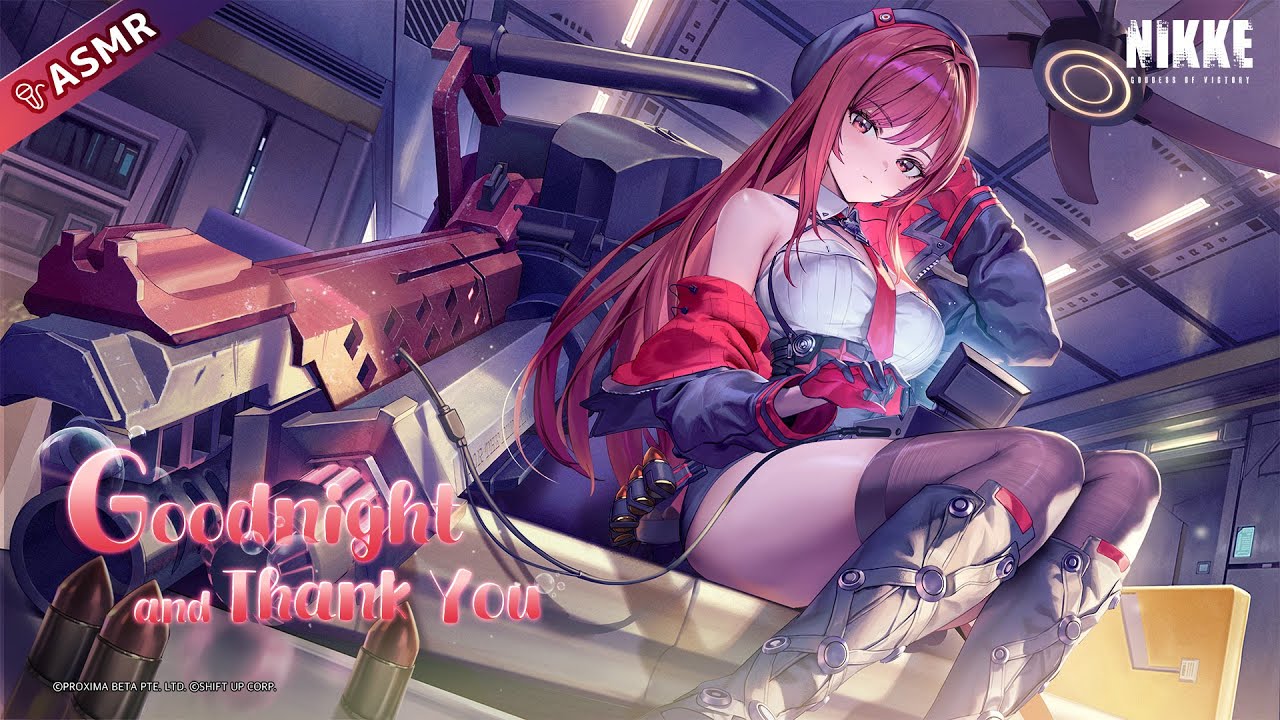 GODDESS OF VICTORY: NIKKE | Rapi: Red Hood ASMR Animation - Goodnight and Thank You