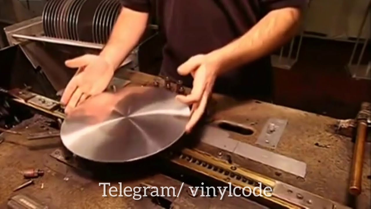 ПЛАСТИНКИ. Как делают лаковый диск \  manufacture of lacquer disc for vinylrecords