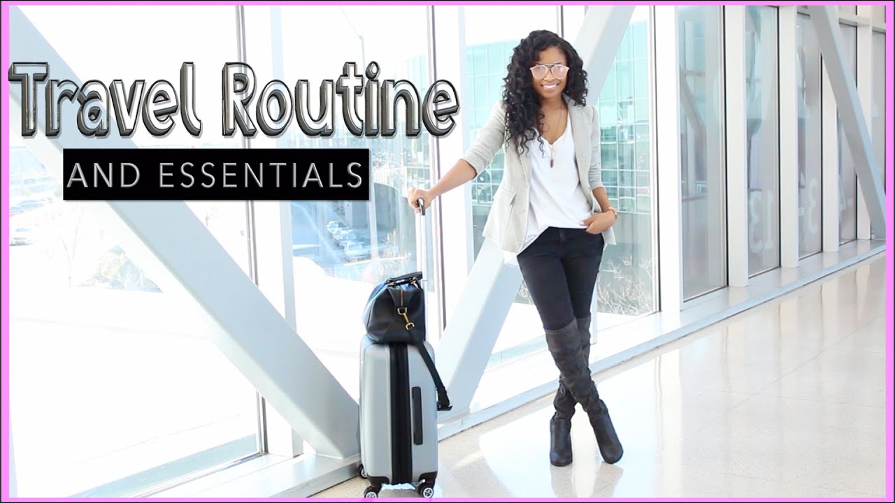 MY TRAVEL ROUTINE + Packing Essentials! | ad