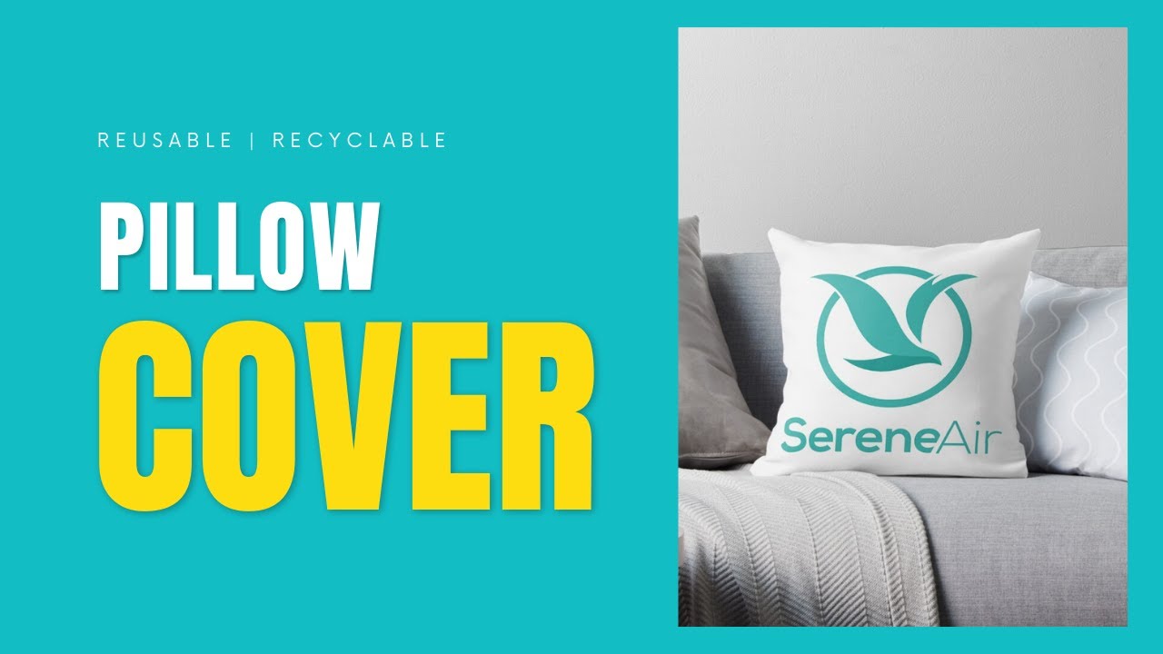 Pillow cover & Headrest for Airlines | Non woven Eco-friendly | SereneAir | Fully Automatic Machine