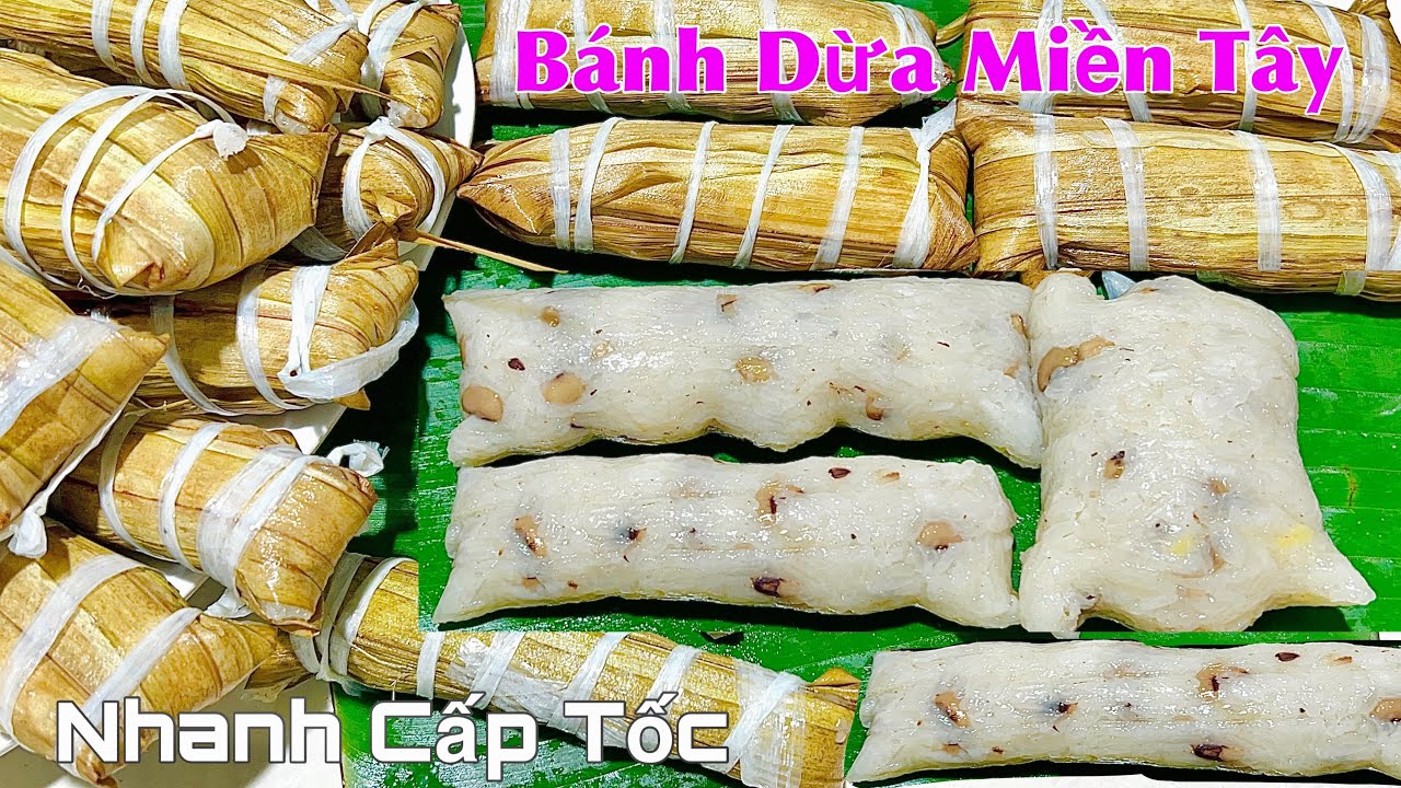 Không Ngờ Làm Bánh Lá Dừa Kiểu Này Đơn Giản Mà Ăn Rất Ngon- Coconut leaf cake
