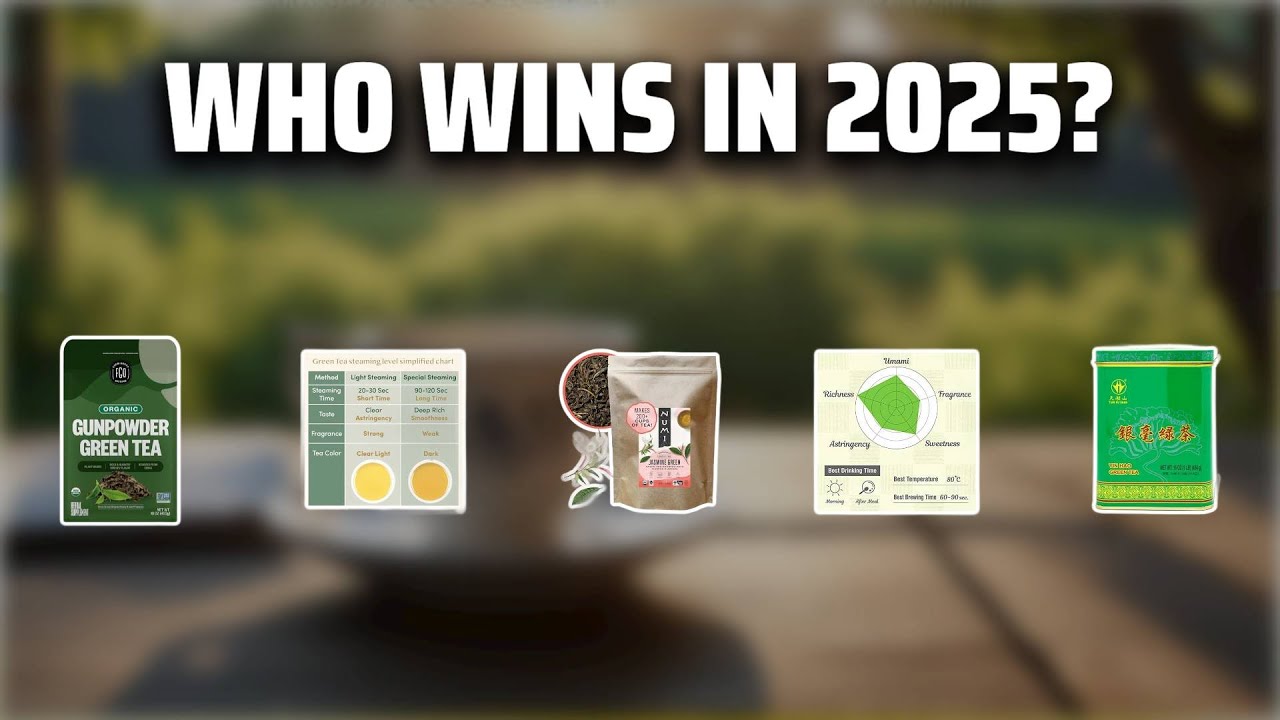 The Top 5 Best Green Tea Leaves in 2025 - Must Watch Before Buying!