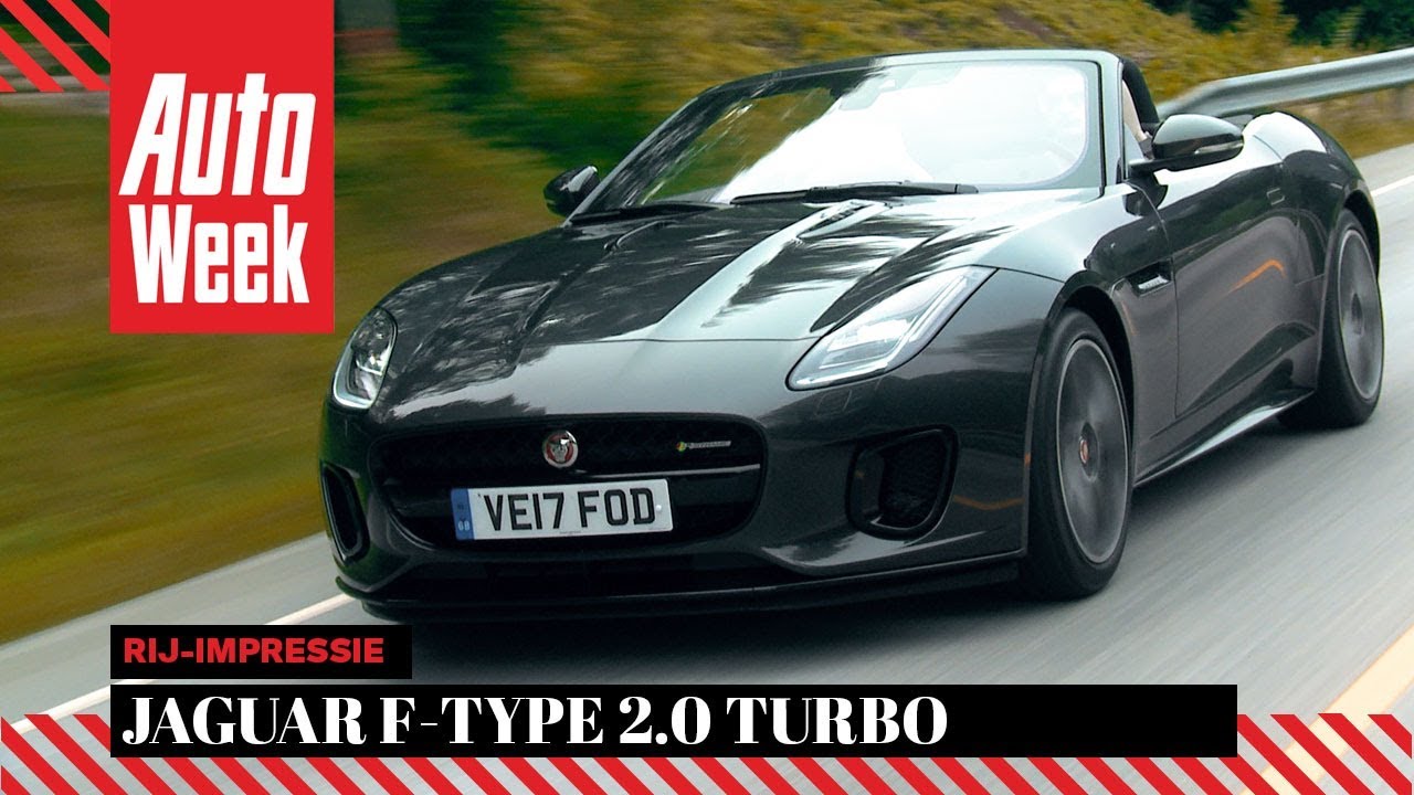 Jaguar F-Type 2.0 Turbo &mdash; обзор AutoWeek &mdash; английские субтитры