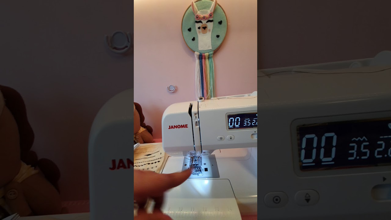 O QUE ACHEI DA NOVA Máquina de Costura JANOME 1050DC