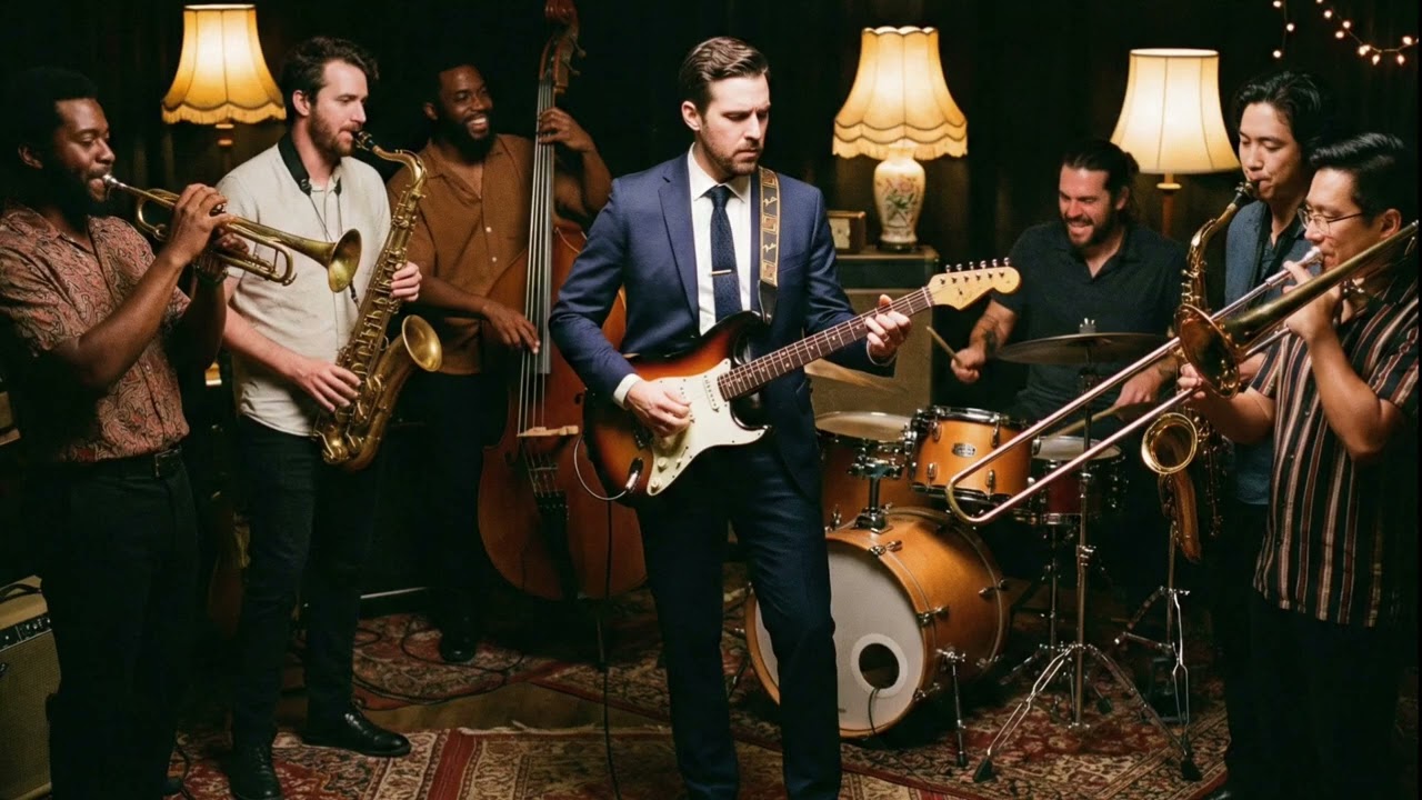 Chuva de graças - Hino 01 da Harpa Cristã - Estilo no estilo Fusion, Jazz, blues... Snarky puppy 