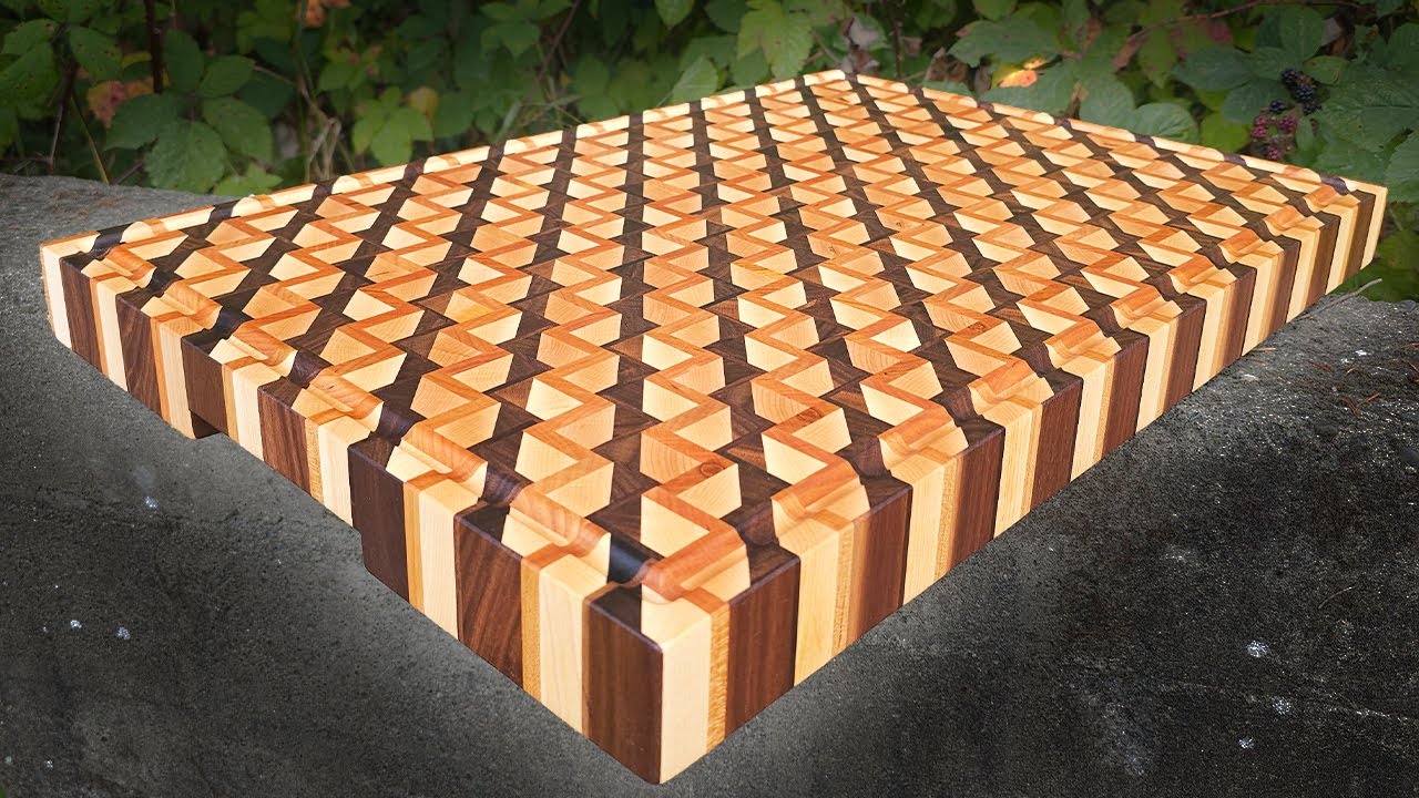 Detailed Step by Step Process - How to Make a Decorative Cutting Board