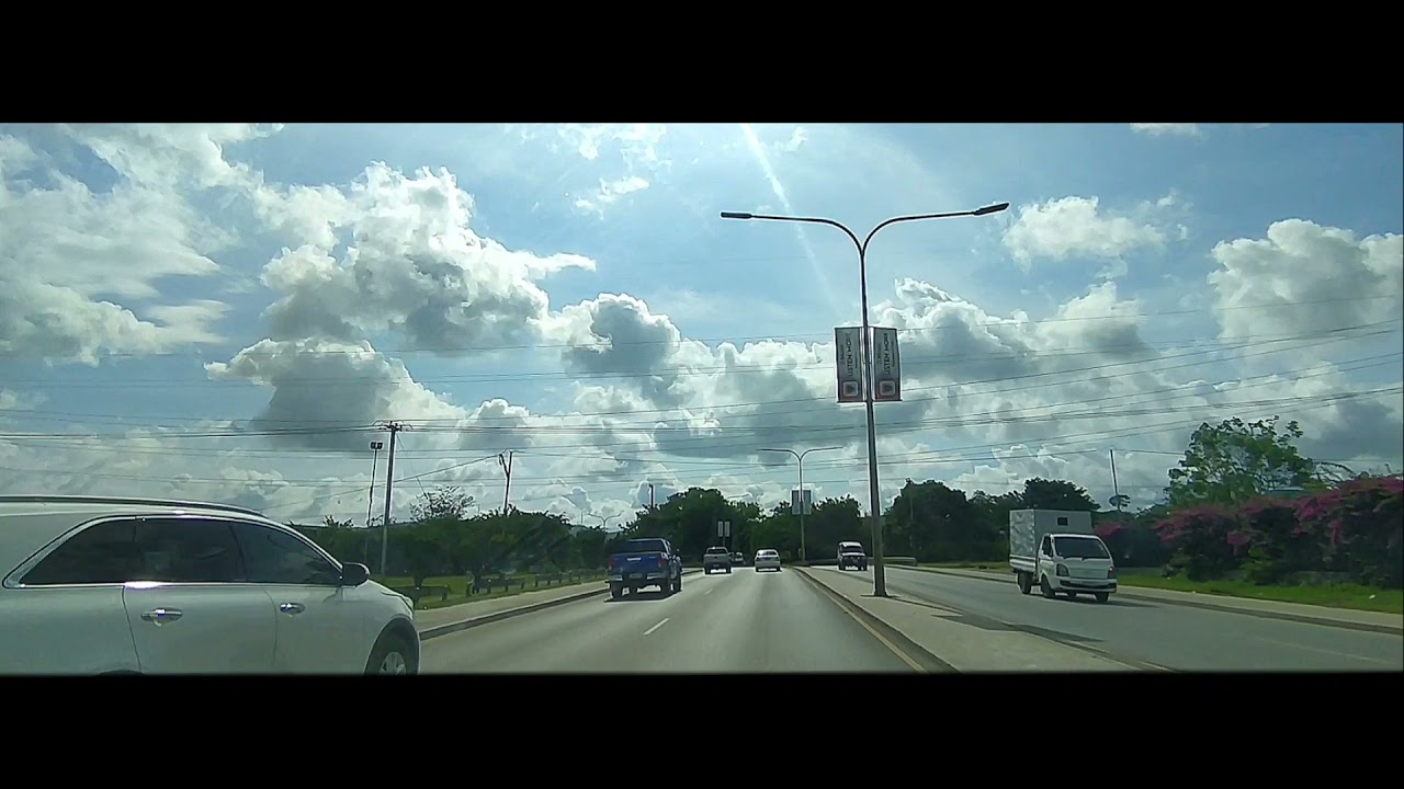 Afternoon drive at Port of Moresby, Papua New Guinea