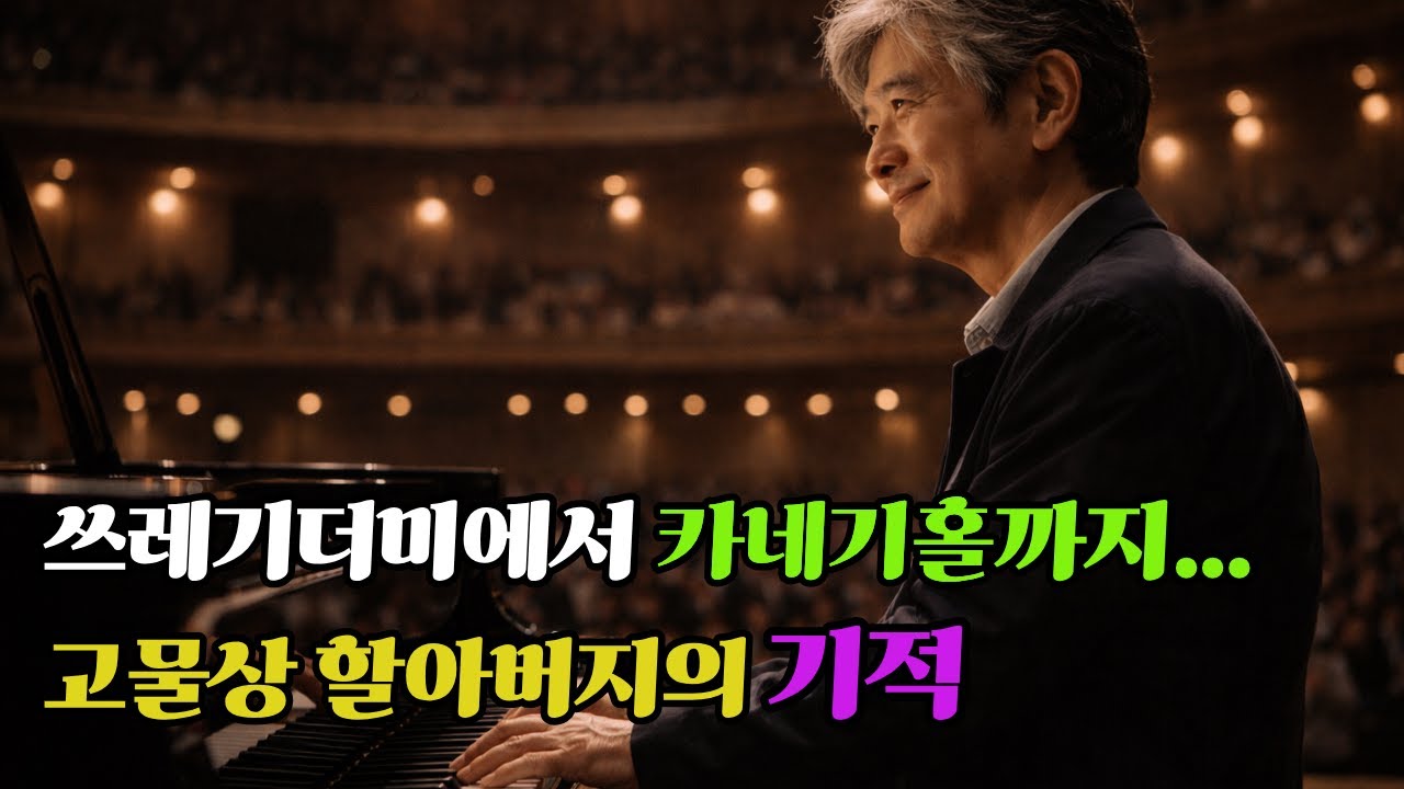 71세에 세계 최고 무대에 선 고물상 할아버지의 감동 이야기. 가난했지만 꿈은 포기하지 않았다#사연이야기 #감동사연 #노후사연